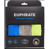 EUPHRATE 3 lü Zambak Mikrofiber Bez 40x40 cm  Oto Temizlik Bezi